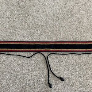 Vintage YSL Tie Belt